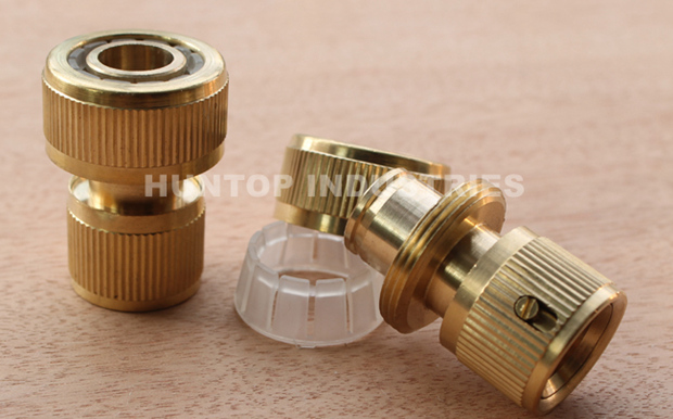 3/4 inch brass hose connector fitting